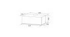 Витяжка GRANADO Palamos 1614-1200 White glass Фото №10