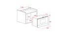 Микроволновая печь встроенная Teka ML 82 BM (112030009) черный матовый Фото №8