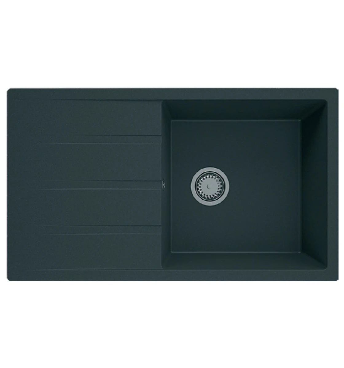 Кухонная мойка Fabiano Classic 86x50 XL Antracit