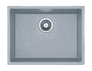 Кухонная мойка Fabiano Quadro 53x46 Grey Metallic