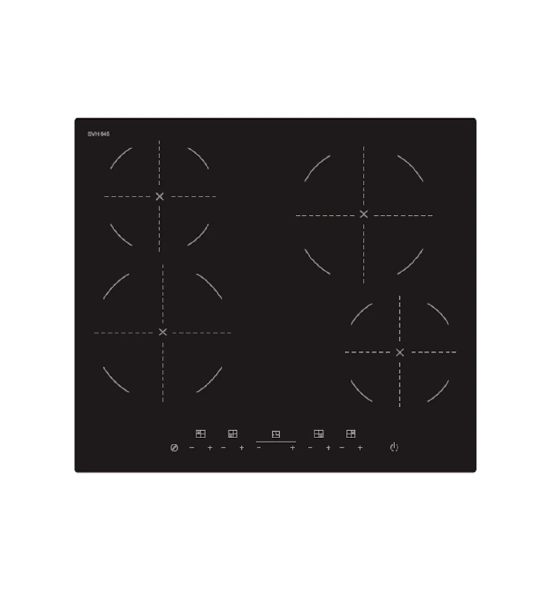 Електрична варильна поверхня Fabiano SVH 645 Black