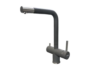 Змішувач кухонний Fabiano FKM 31.16P SS Titanium