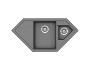 Кухонна мийка Teka ASTRAL 80 Е-TG (40143533) Сірий металік