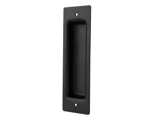 Ручка HR для розсувних дверей прямокутна 165х53 мм чорний