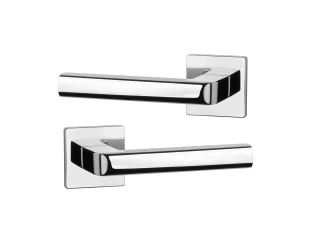 Дверная ручка APRILE Salice Q 5S хром полированный (на розете super slim)