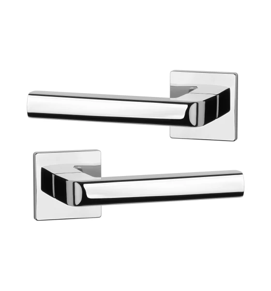 Дверная ручка APRILE Salice Q 5S хром полированный (на розете super slim)