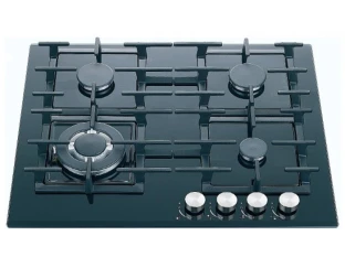 Газова варильна поверхня Fabiano FHG 14-44 VGH-T Black Glass