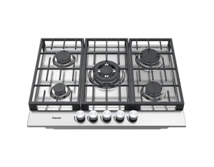 Газова варильна поверхня Fabiano FHG 8655 VGHT Inox