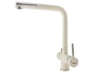 Смеситель кухонный Fabiano FKM 31.7 S/Steel Cream