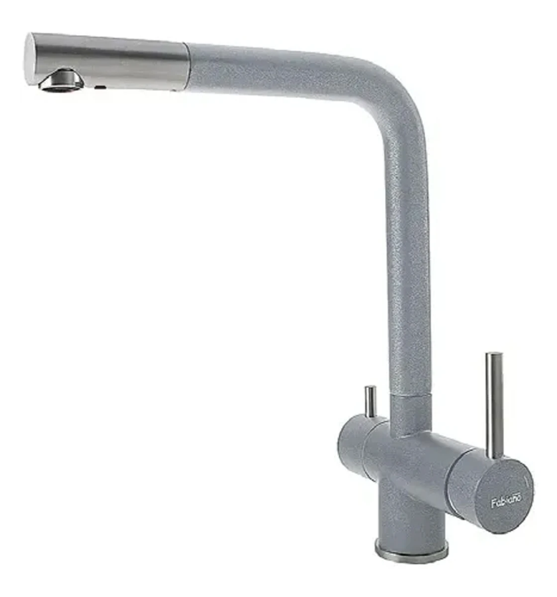 Змішувач кухонний Fabiano FKM 31.7 S/Steel Grey Metallic