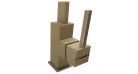 Смеситель кухонный Fabiano FKM 52 SS Beige Фото №3