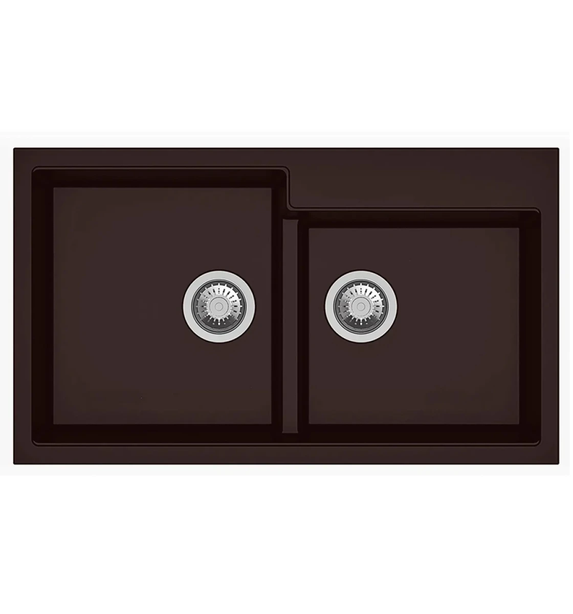 Кухонна мийка Fabiano Navio 86x50x2 Espresso