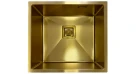 Кухонна мийка Fabiano Quadro 49 Celldecor Nano Gold Фото №1