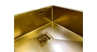 Кухонна мийка Fabiano Quadro 49 Celldecor Nano Gold Фото №4