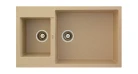 Кухонна мийка Fabiano Quadro 86x50x15 Beige Фото №1
