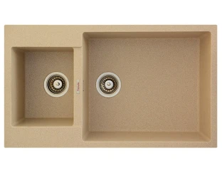 Кухонна мийка Fabiano Quadro 86x50x15 Beige