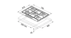 Газовая варочная поверхность Franke FHTL 755 4G TC XS C (106.0183.104) нержавеющая сталь Фото №2