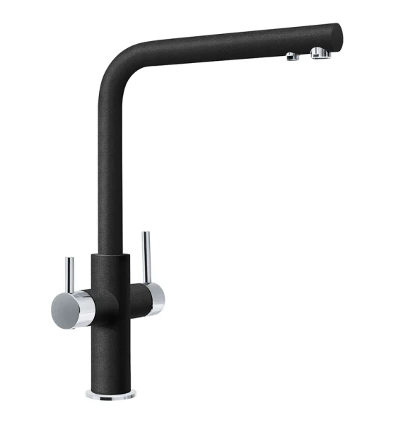 Змішувач кухонний Franke Neptune Clear Water (115.0370.694) хром / онікс