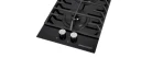 Газова поверхня GRANADO GGH 32-102 black glass Фото №9