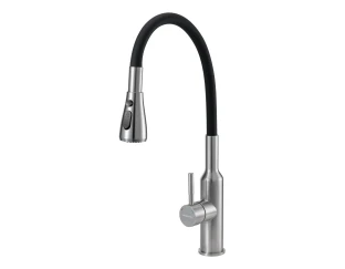 Змішувач GRANADO Renera inox (black)