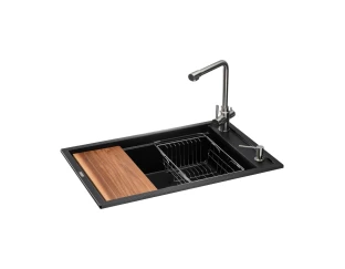 Кухонна станція GRANADO Optimal Estella Black shine