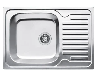 Кухонная мойка Fabiano BR 78x50 матовая полировка