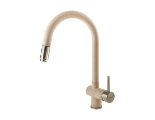 Змішувач кухонний Fabiano FKM 47P SS Beige