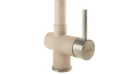 Смеситель кухонный Fabiano FKM 47P SS Beige Фото №5