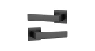 Дверная ручка APRILE Pina Q 7S AS черный матовый Фото №1