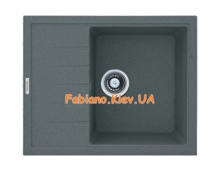 Кухонная мойка Fabiano Classic 62x50 Titanium