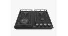 Газова варильна поверхня Fabiano FHG 3344 GHT Black Фото №1