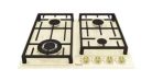 Газова варильна поверхня Fabiano FHG 3344 GHT Ivory Фото №1
