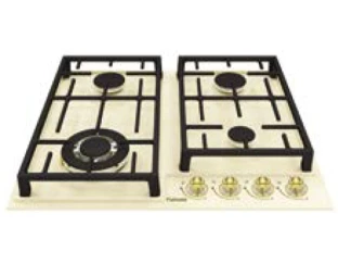 Газова варильна поверхня Fabiano FHG 3344 GHT Ivory
