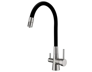 Змішувач кухонний Fabiano FKM 3121 Flex Inox