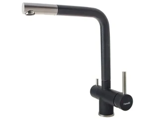 Змішувач кухонний Fabiano FKM 31.7 S/Steel Antracit