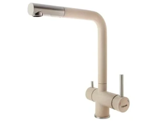Змішувач кухонний Fabiano FKM 31.7 S/Steel Beige