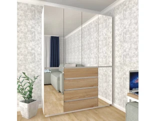 Шафа розпашна RUMBA HOLD №47d (1600мм x 550мм x 2200мм
