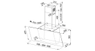 Витяжка кухонна Franke Evo Plus FPJ 925 V BK / SS (330.0528.067) чорний Фото №2