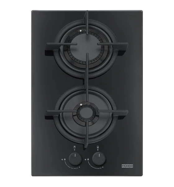 Газовая варочная поверхность Franke New Crystal FHCR 302 2G HE BK C (106.0374.278) черное стекло