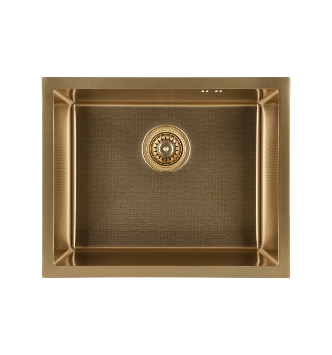 Мийка GRANADO Under top MAX STEEL S201 gold honeycomb