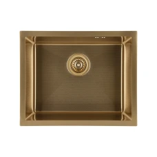 Мийка GRANADO Under top MAX STEEL S201 gold honeycomb