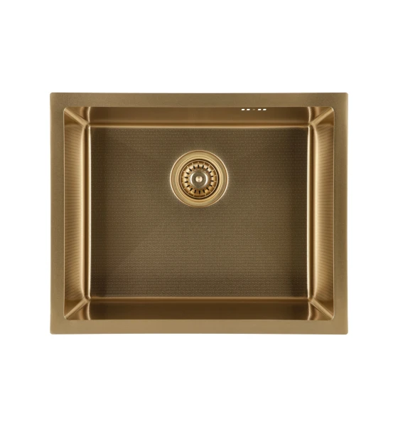 Мийка GRANADO Under top MAX STEEL S201 gold honeycomb