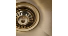 Мийка GRANADO Under top MAX STEEL S201 gold honeycomb Фото №2