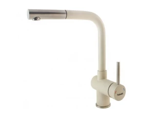 Змішувач кухонний Fabiano FKM 46P S/Steel Cream