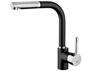 Змішувач кухонний Teka ARK 938 N (Black) (23938120n) чорний / хром