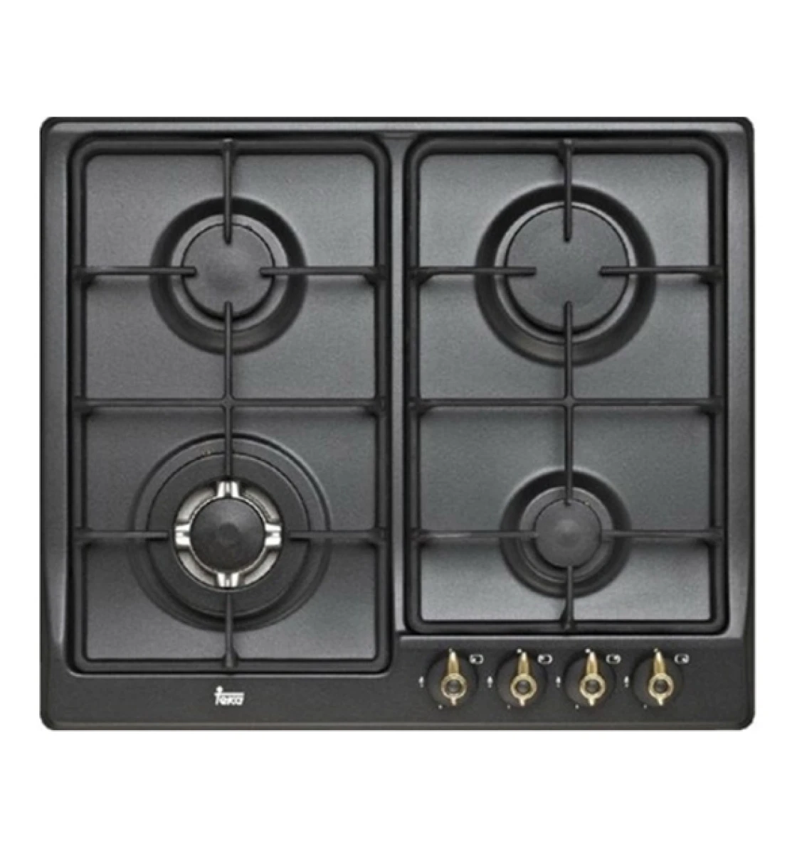 Газова варильна поверхня Teka EH 60 4G AI AL TR (Rustica) (40225048) чорний