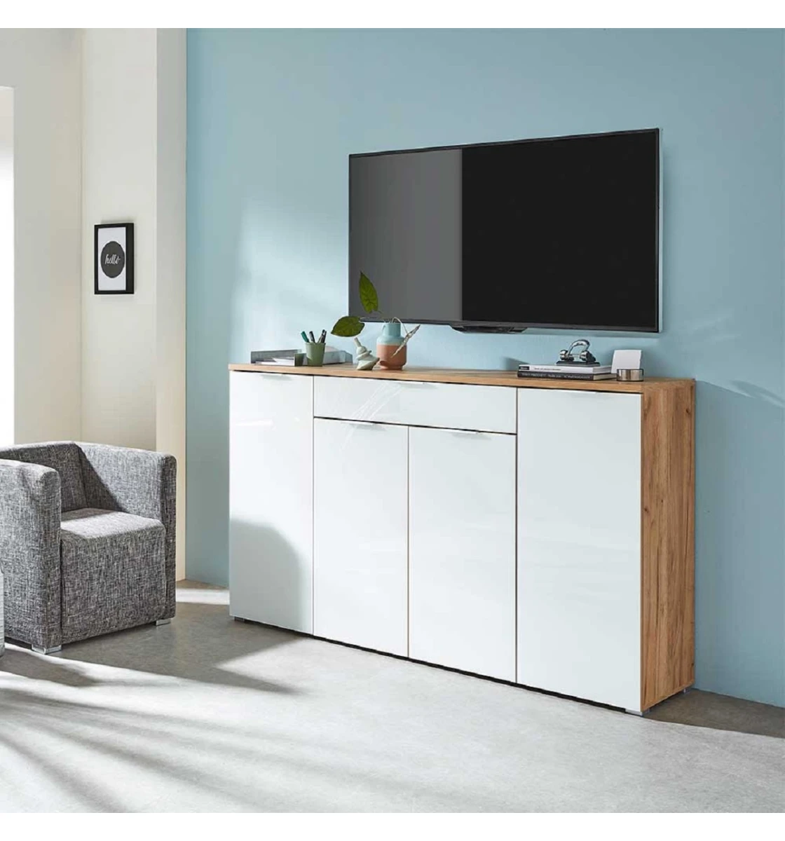 Комод RUMBA 31 (ДСП) (1400мм x 450мм x 1004мм)