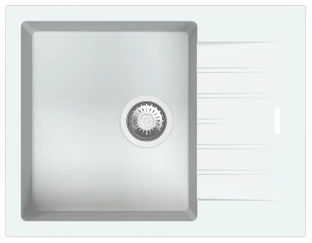 Кухонна мийка Fabiano Classic 65x50 Alpine White