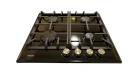 Газовая варочная поверхность Fabiano FHG 3044 VGH Black Фото №1
