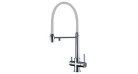 Змішувач кухонний Fabiano FKM 31.43 Inox White Фото №1